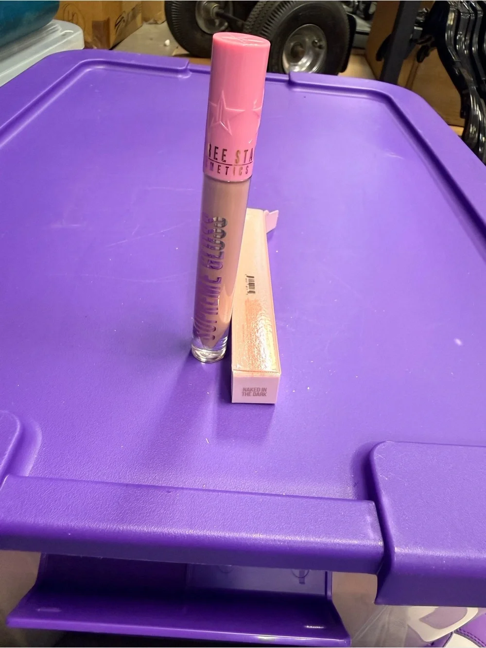Jeffree Star Velour Liquid Lipstick - NAKED in the Dark Nude Shade